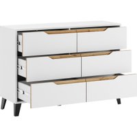 Комод ЭлиГард Eyva 6S (белый)