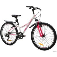 Велосипед Favorit Space 24 V 2020 (белый)