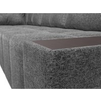 Угловой диван Mebelico Амадэус 109700 (левый, рогожка, серый)