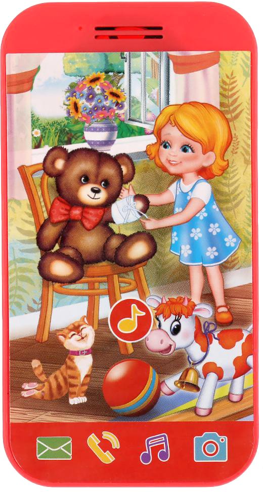 

Интерактивная игрушка Умка Телефон Барто А. HT629-R