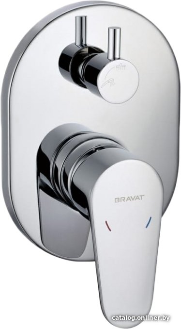 Смеситель без скрытого механизма Bravat Eler FB848238CP-2-RUS