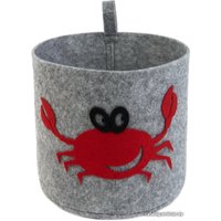 Органайзер для хранения Eva Funny Краб Я47311 (светло-серый)