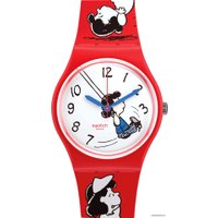 Наручные часы Swatch Peanuts SO28Z106 Klunk!