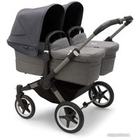 Универсальная коляска Bugaboo Donkey 5 Twin (Black/Grey/Stormy Blue)