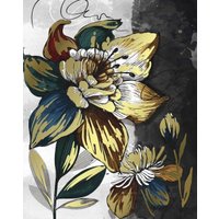 Картина по номерам Феникс+ Волшебный цветок 67975