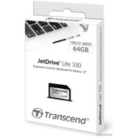 Карта памяти Transcend SDXC JetDrive Lite 330 64GB [TS64GJDL330]