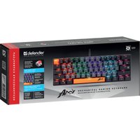 Клавиатура Defender Apex GK-002 (серый/черный)