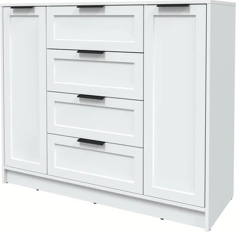 

Тумба Интерлиния Концепт Тренд КТ-Т120 (белый платинум/белый)