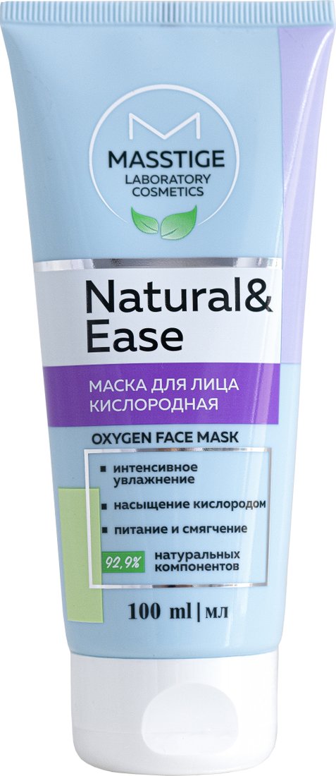 

Masstige Маска для лица Natural & Ease кислородная 100 мл