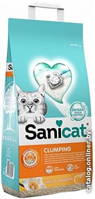 Наполнитель для туалета Sanicat Clumping Vani-Mand 8 л