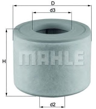 

Воздушный фильтр Mahle Knecht LX26072