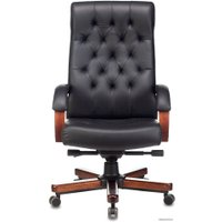 Офисное кресло Бюрократ T-9928WALNUT (черный)