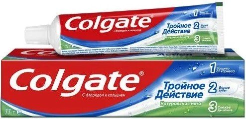 

Зубная паста Colgate Тройное действие (50 мл)