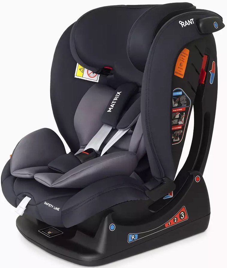 

Детское автокресло Rant Matrix Safety Line AY913 (lunar black)
