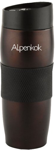 Термокружка Alpenkok AK-04002A 0.4л (коричневый)