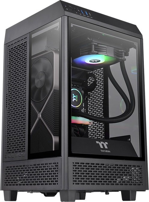 

Корпус Thermaltake The Tower 100 Mini CA-1R3-00S1WN-00