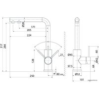 Смеситель IDDIS Rule RULSBLFi05