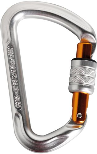 Карабин туристический Singing Rock Via Ferrata K5330PE