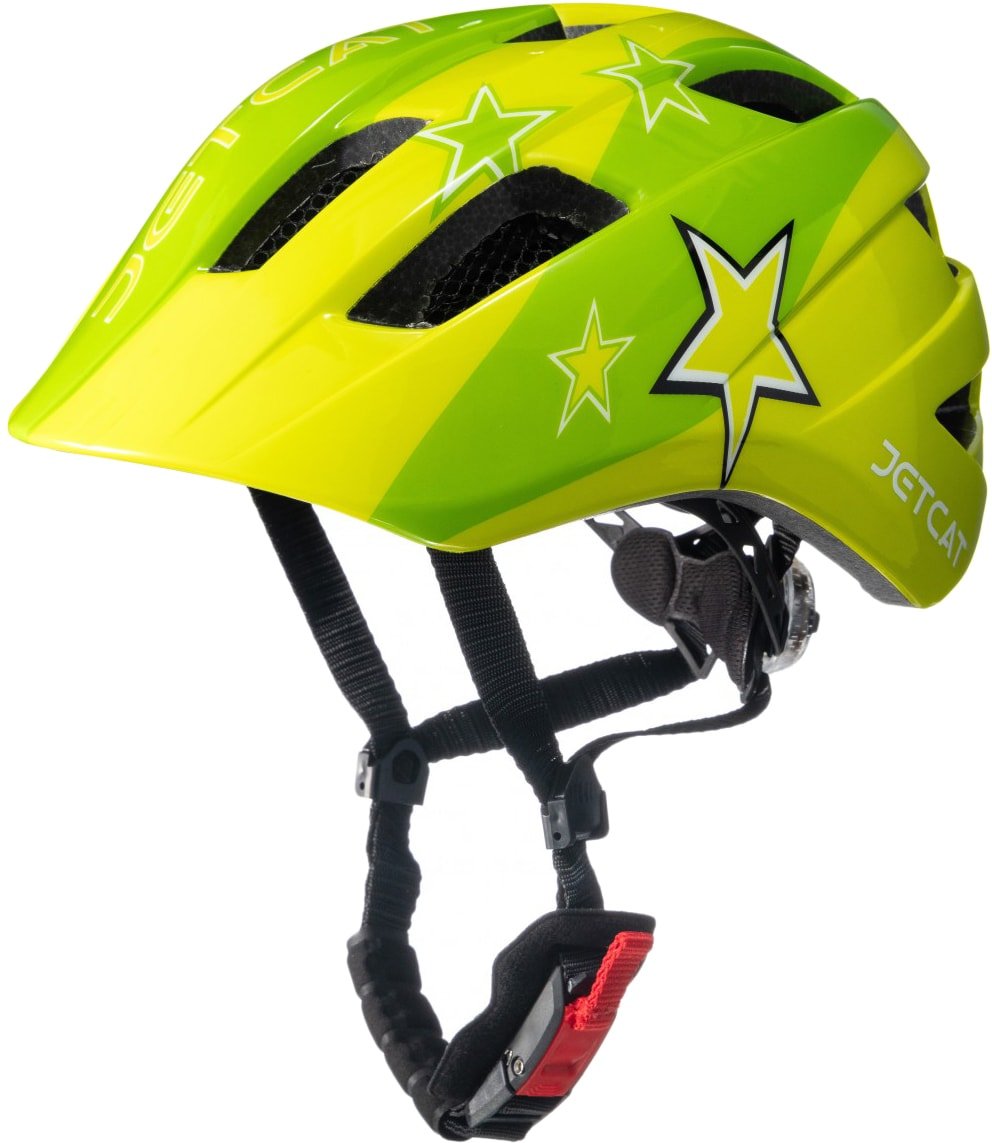 

Cпортивный шлем JetCat Max M (р. 53-57, green stars)