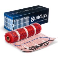 Нагревательный мат Sundays 600Вт (4м2)