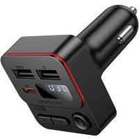 FM-модулятор Borofone BC60 (черный) в Орше