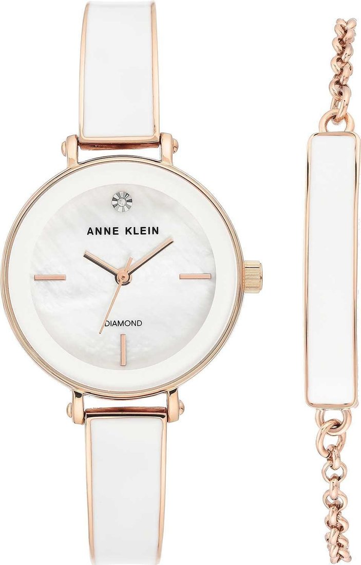 

Наручные часы с украшением Anne Klein 3620WTST