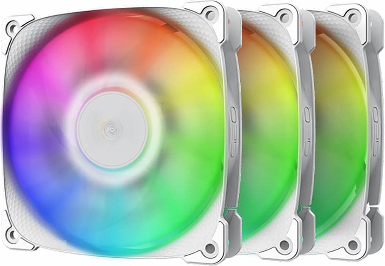 

Комплект вентиляторов для корпуса Geometric Future Squama 2501 ARGB Triple Pack (белый)