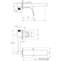 Смеситель Deante Hiacynt BQH N54L