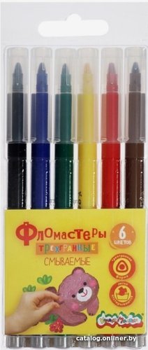 Фломастеры Каляка-Маляка ФТГКМ06 (6 цв)