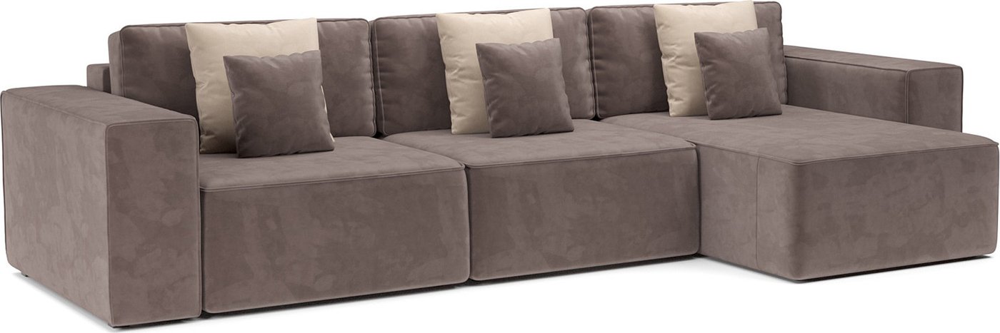 

Угловой диван Мебель-АРС Фессалия правый угол (Vivaldi капучино)