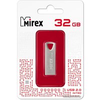 USB Flash Mirex Intro 32GB (серебристый)