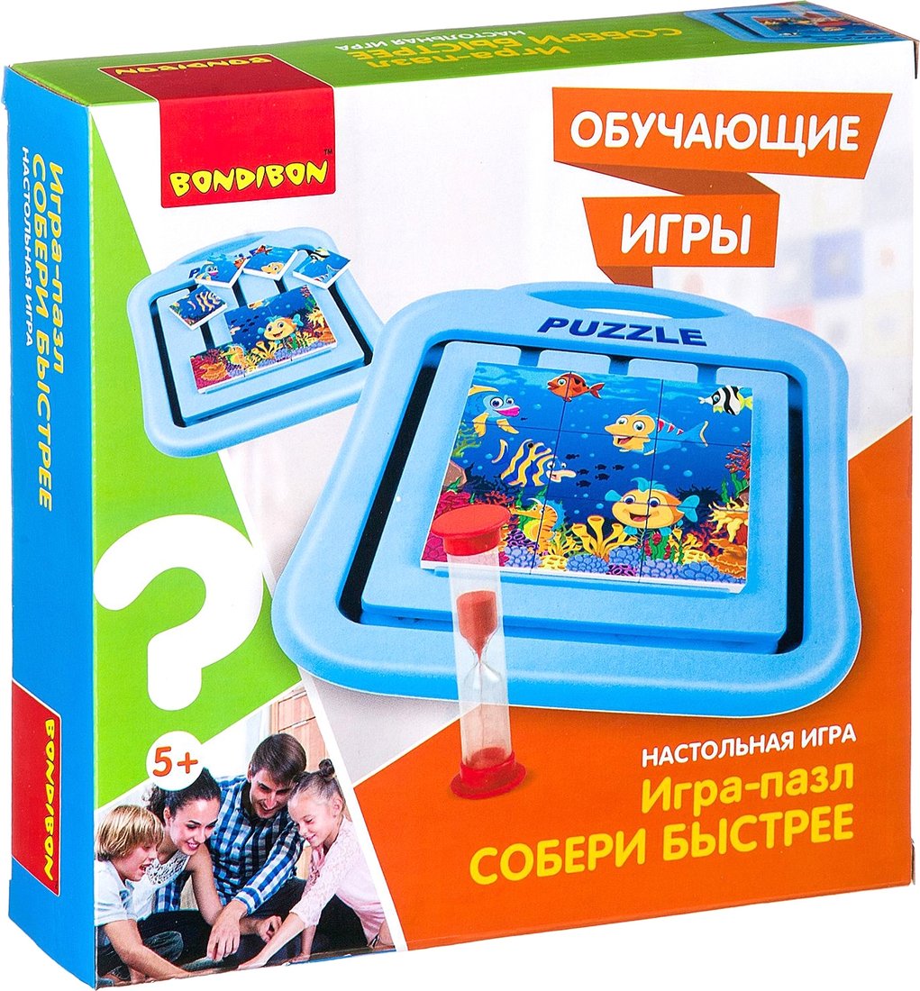 

Настольная игра Bondibon Собери быстрее