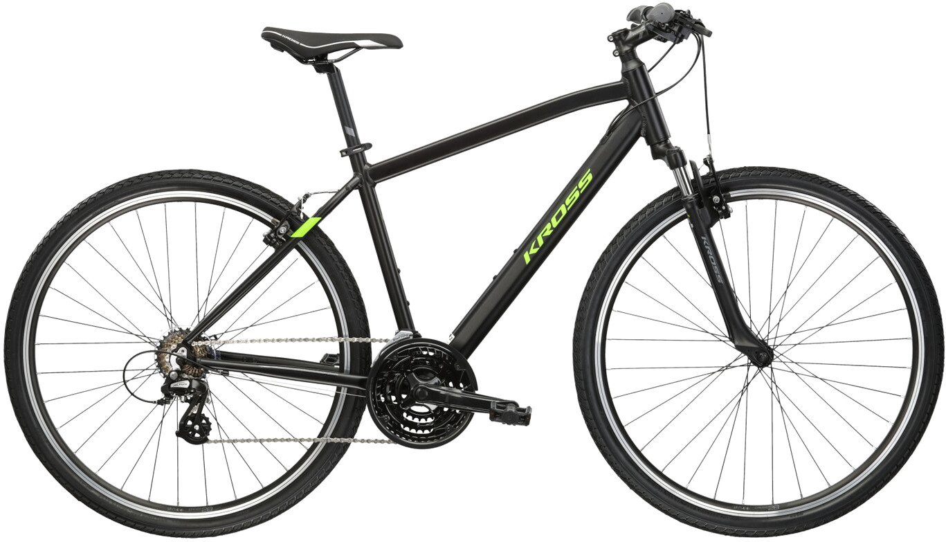 

Велосипед Kross Evado 2.0 M/19" 2024 (черный/зеленый матовый)