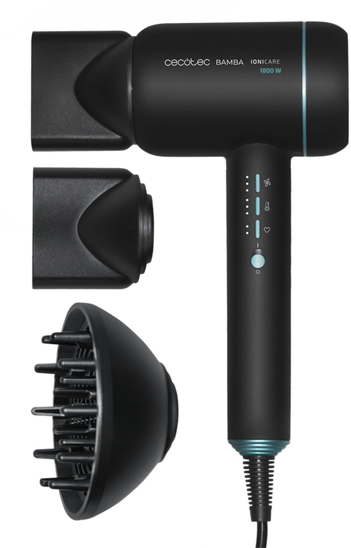 

Фен Cecotec Bamba IoniCare 6000 RockStar Ice 04227