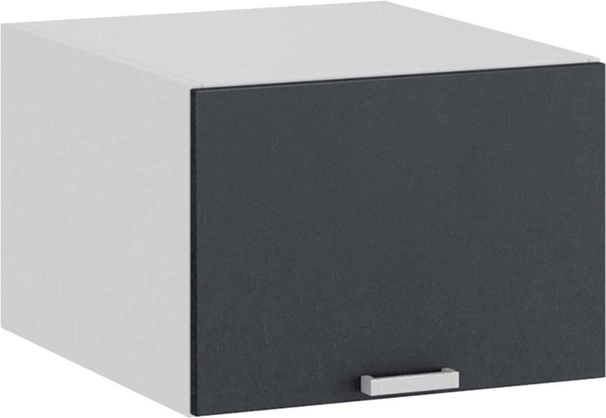 

Шкаф навесной Трия Гранита 1В5ГП (белый/бетон графит)