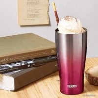Вакуумный термостакан THERMOS JDE-420 R 0.42л (розовый)