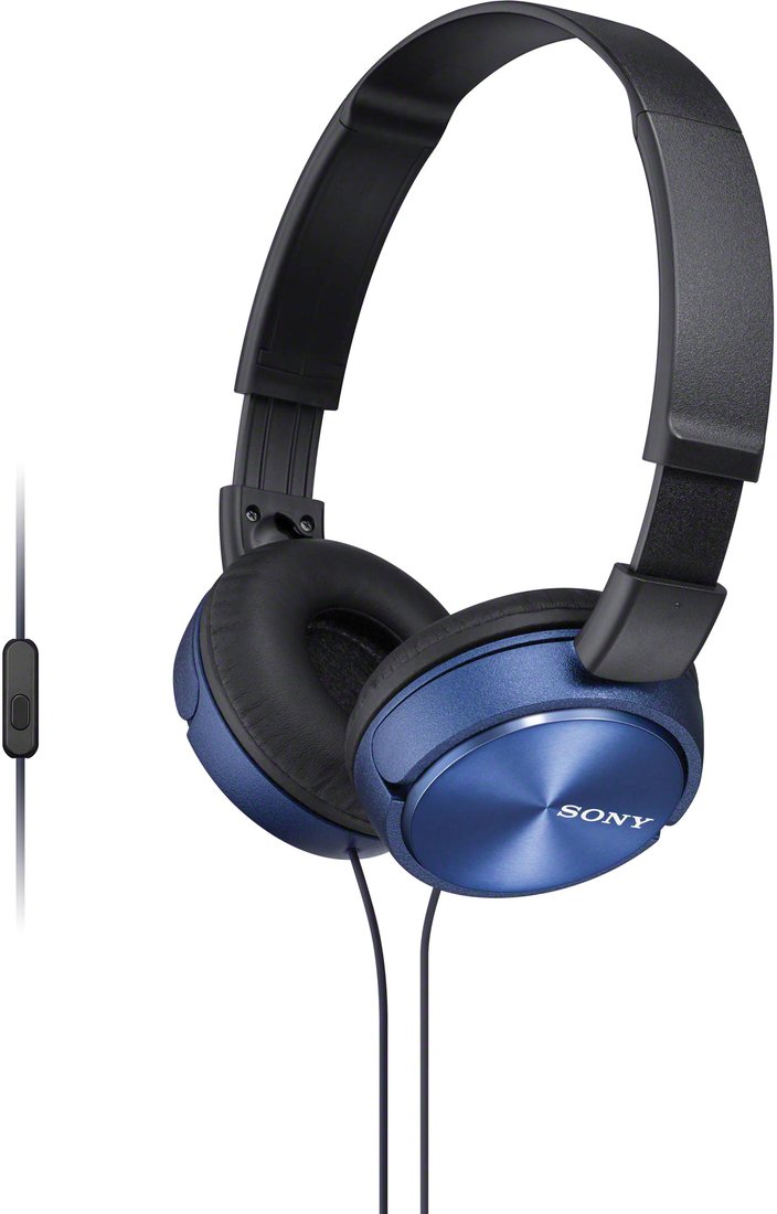 

Наушники Sony MDR-ZX310AP (синий)