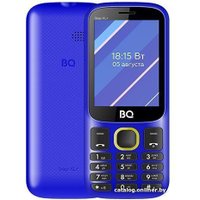 Кнопочный телефон BQ BQ-2820 Step XL+ (синий/желтый)