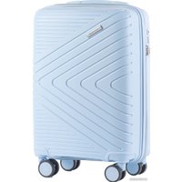 Чемодан-спиннер Wings Primrose DQ181-05 56 см (небесно-голубой)