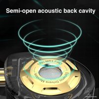 Наушники TRN MT1 Pro (черный, с микрофоном)