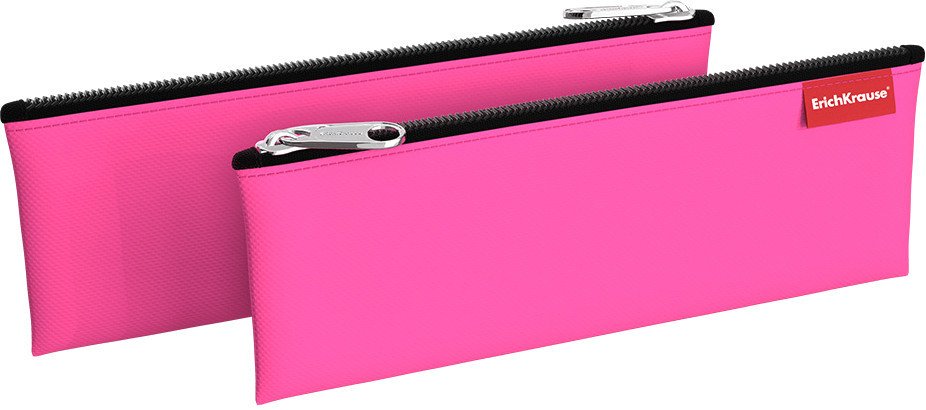 

Пенал Erich Krause Black&Pink 49043 (розовый)