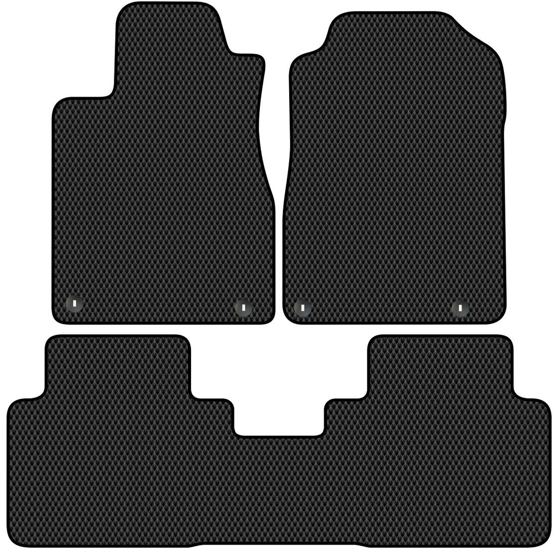 

Комплект ковриков для авто Alicosta Honda CR-V IV (suv / RE,RM) 2012 - 2018 (черный, ромб)