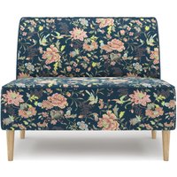 Диван Mio Tesoro Одос Принт (цветы/ткань микровелюр)