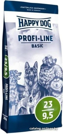 Сухой корм для собак Happy Dog Profi-Line Basic 23/9.5 20 кг
