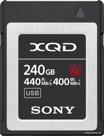 Карта памяти Sony XQD G QD-G240F/J 240GB
