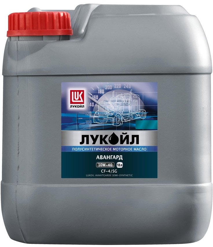 

Моторное масло Лукойл Авангард полусинтетическое 10W-40 CF-4/SG 18л