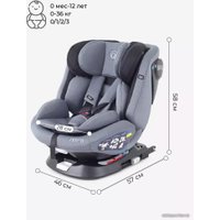 Детское автокресло Rant Nitro Isofix UB619 (серый/черный)