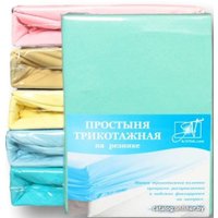 Простыня Альвитек Трикотажная на резинке 90x200x20 ПТР-М-090 (ментол)