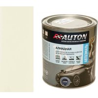 Автомобильная краска Auton алкидная - 201 Белая - банка. 800 мл