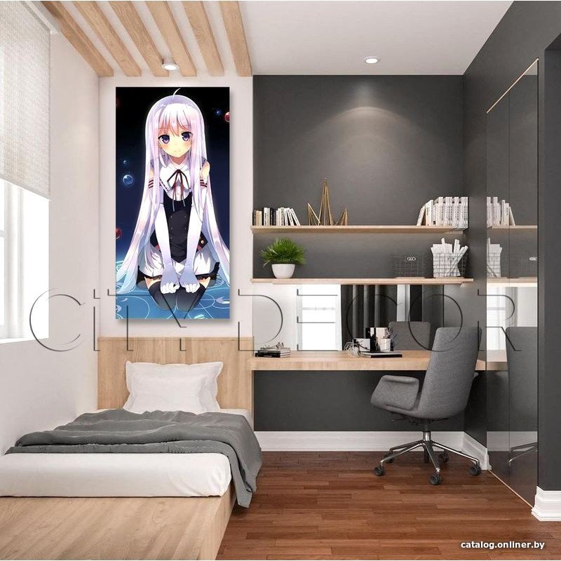 Модульная картина Citydecor Аниме 9.25 75x37 см